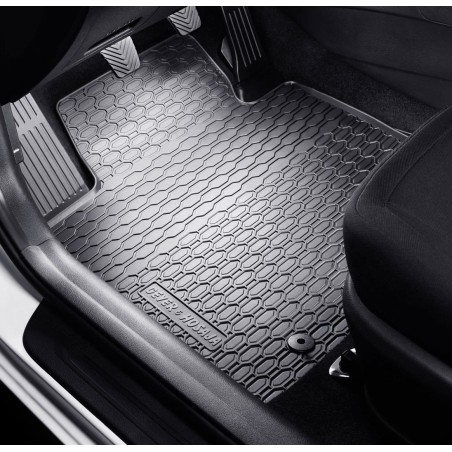 Tappetini compatibili con Audi Q3 I 2011-2018, su misura in Gomma TPE